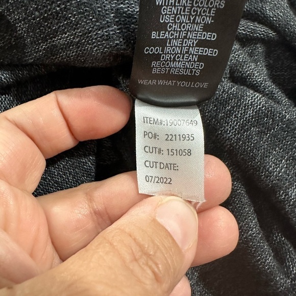 Super Soft by Torrid Charcoal Longsleeve Top - Picture 9 of 9